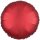 Folienballon rund Ø 43 cm dunkelrot