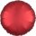 Folienballon rund Ø 43 cm dunkelrot