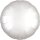 Folienballon rund Ø 43 cm weiß Seidenglanz