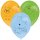 Latexballons Malen nach Zahlen 35,5 cm 3 Stück