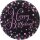 Pappteller Happy Birthday Sparkling pink D23cm 8er