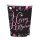 Pappbecher Happy Birthday Sparkling pink 250 ml 8er