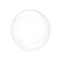 Folienballon Clearz Petite Crystal clear