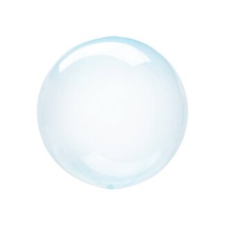 Folienballon Clearz Crystal Blue Ø25 cm