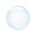 Folienballon Clearz Crystal Blue Ø25 cm