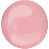 Folienballon Orbz pastellpink D38-40cm
