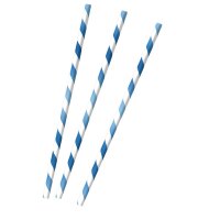 Trinkhalme Sky Blue 12 Stück