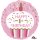 Folienballon 1st Birthday Cupcake Mädchen Ø43 cm