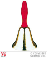 Maxi Weihnachts Glocke aus Messing, 20 cm
