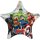 Folienballon Jumbo Marvel Avengers Stern