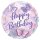 Folienballon Flutter Happy Birthday D43cm