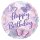 Folienballon Flutter Happy Birthday D43cm