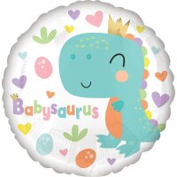 Folienballon Babysaurus Ø45 cm