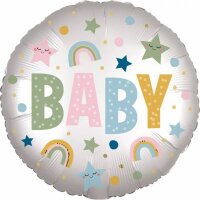 Folienballon Satin Baby Ø43 cm