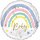 Folienballon Baby Pastel Rainbow D43 cm