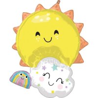 Folienballon SuperShape Rainbow Family