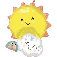 Folienballon SuperShape Rainbow Family