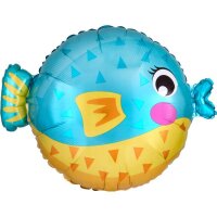Folienballon Junior Shape Kugelfisch 48 cm