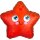 Folienballon Junior Shape Seestern