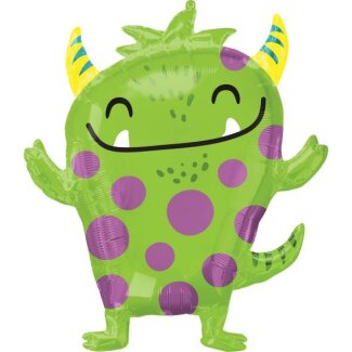 Folienballon SuperShape Happy Monster