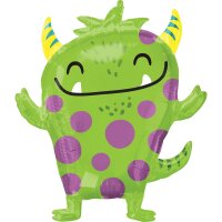 Folienballon SuperShape Happy Monster