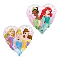 Folienballon Disney Prinzessinnen Herz D43cm