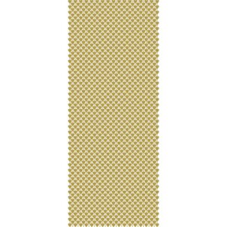 Hintergrund Hochzeit Herzen gold 1 x 2 m