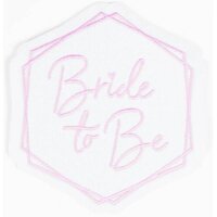 Patch Bride To Be 9,8x9,1cm zum Aufbügeln