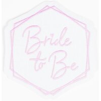 Patch Bride To Be 9,8x9,1cm zum Aufbügeln