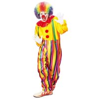 Kostüm Zirkus Clown mit Hosenträgern Gr. XL