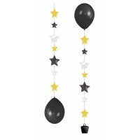Ballonhänger Sterne 50 cm 3 Stück