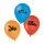 Luftballons Fahrzeuge 23 cm 6 Stück