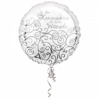 Folienballon Kommunion D43cm