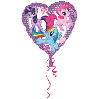 Folienballon My Little Pony Herz 43 cm