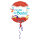 Folienballon Glitzer Du bist der Beste!