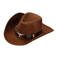 Cowboyhut Dallas Wildlederoptik