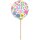 Folienballon Mini Baby Girl Floral Butterfly
