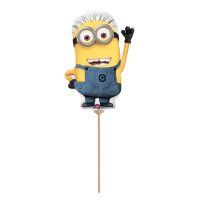 Folienballon Mini Shape Minion 20 cm x 27 cm