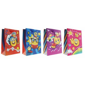 Geschenktasche Smile 175x235x8cm 4fach sortiert
