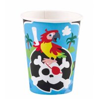 Becher Pirat 8 Stück, 250ml