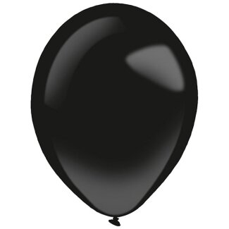 Luftballons Fashion 12cm schwarz 100er