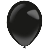 Luftballons Fashion 12cm schwarz 100er