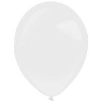 Luftballons frostweiß 27,5 cm 50 Stück