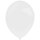 Luftballons frostweiß 27,5 cm 50 Stück