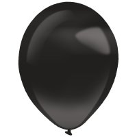 Luftballons Pearl 27,5cm schwarz 50er