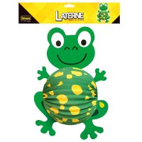 Idena Laterne Frosch 48x33cm FSC-Mix