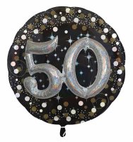 Folienballon Sparkling 50 3D
