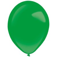 Luftballons Metallic 27,5cm grün 50er