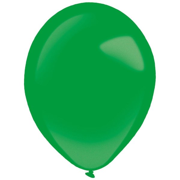 Luftballons Metallic 35cm grün 50er