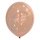 Luftballons Droplets 27,5cm orange 50er